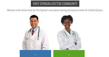 First Opinion Doctor Training